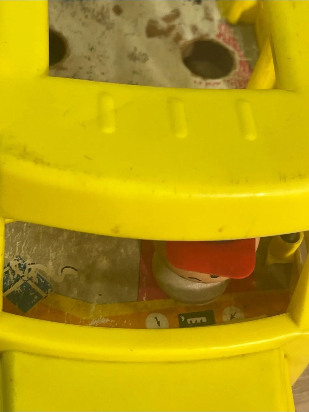 1965 Fisher Price Little People School Bus | Vintage School Bus-No People 192.